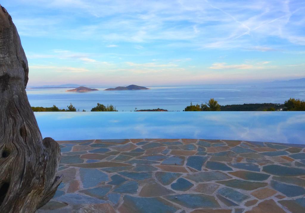 The Infinity 180 Luxury Suites Milia Exteriör bild